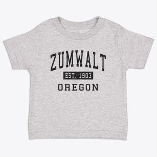 Zumwalt Oregon Classic Established Toddler T-Shirt