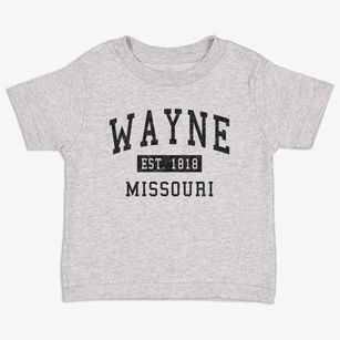 Wayne Missouri Classic Established Toddler T-Shirt