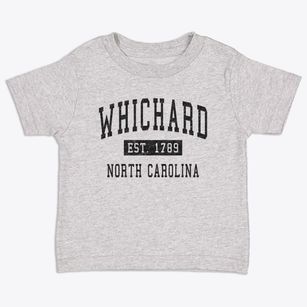 Whichard North Carolina Classic Established Toddler T-Shirt