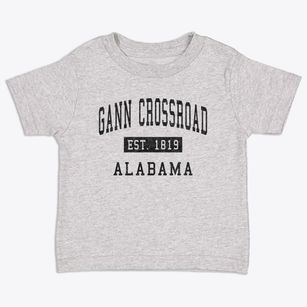 Gann Crossroad Alabama Classic Established Toddler T-Shirt