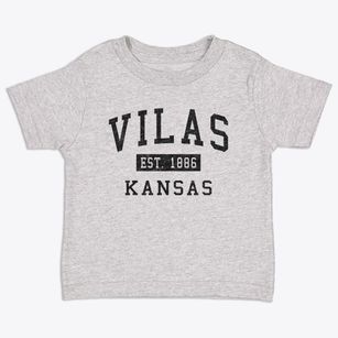 Vilas Kansas Classic Established Toddler T-Shirt