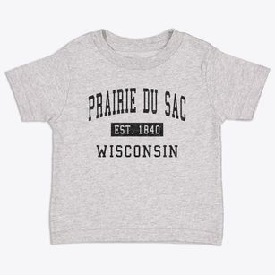 Prairie Du Sac Wisconsin Classic Established Toddler T-Shirt