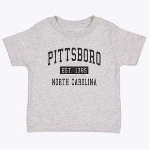 Pittsboro North Carolina Classic Established Toddler T-Shirt