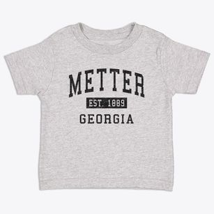Metter Georgia Classic Established Toddler T-Shirt