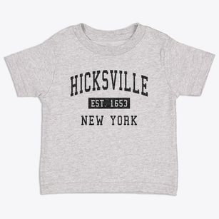 Hicksville New York Classic Established Toddler T-Shirt