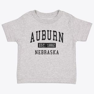 Auburn Nebraska Classic Established Toddler T-Shirt