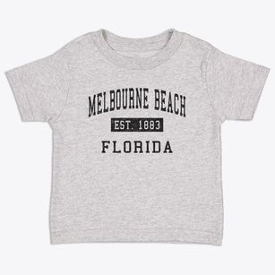 Melbourne Beach Florida Classic Established Toddler T-Shirt
