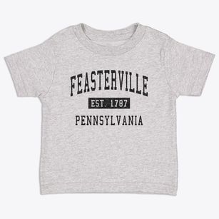 Feasterville Pennsylvania Classic Established Toddler T-Shirt