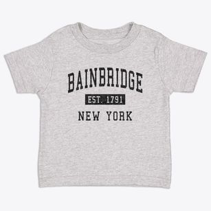 Bainbridge New York Classic Established Toddler T-Shirt
