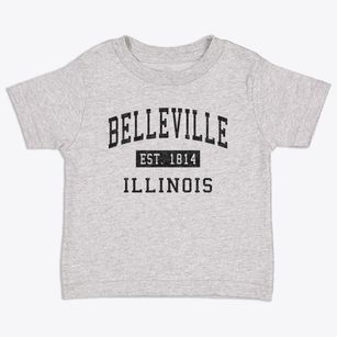 Belleville Illinois Classic Established Toddler T-Shirt