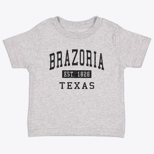 Brazoria Texas Classic Established Toddler T-Shirt