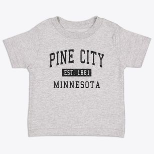 Pine City Minnesota Classic Established Toddler T-Shirt