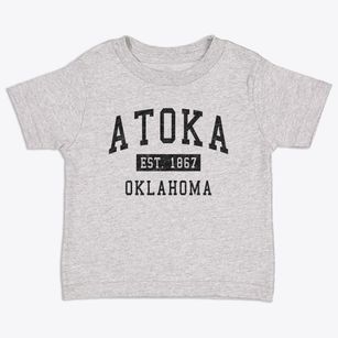 Atoka Oklahoma Classic Established Toddler T-Shirt