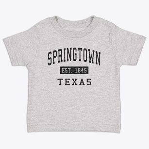 Springtown Texas Classic Established Toddler T-Shirt