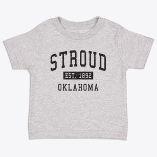 Stroud Oklahoma Classic Established Toddler T-Shirt