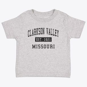 Clarkson Valley Missouri Classic Established Toddler T-Shirt