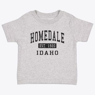 Homedale Idaho Classic Established Toddler T-Shirt