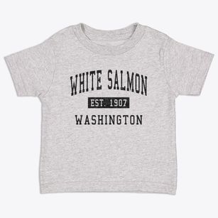 White Salmon Washington Classic Established Toddler T-Shirt