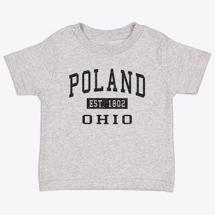 Poland Ohio Classic Established Toddler T-Shirt