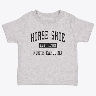 Horse Shoe North Carolina Classic Established Toddler T-Shirt