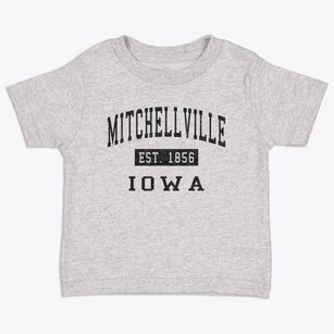 Mitchellville Iowa Classic Established Toddler T-Shirt