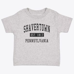 Shavertown Pennsylvania Classic Established Toddler T-Shirt