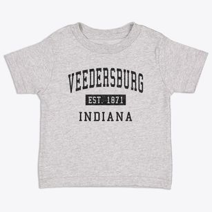 Veedersburg Indiana Classic Established Toddler T-Shirt