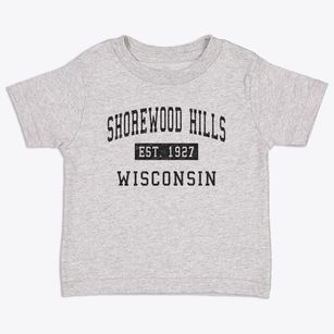 Shorewood Hills Wisconsin Classic Established Toddler T-Shirt