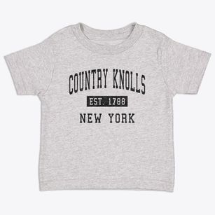 Country Knolls New York Classic Established Toddler T-Shirt