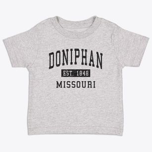 Doniphan Missouri Classic Established Toddler T-Shirt