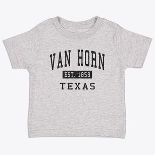 Van Horn Texas Classic Established Toddler T-Shirt