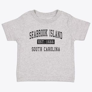 Seabrook Island South Carolina Classic Established Toddler T-Shirt