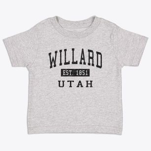 Willard Utah Classic Established Toddler T-Shirt