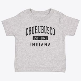 Churubusco Indiana Classic Established Toddler T-Shirt