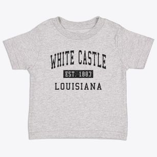 White Castle Louisiana Classic Established Toddler T-Shirt