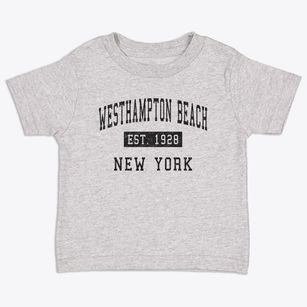 Westhampton Beach New York Classic Established Toddler T-Shirt