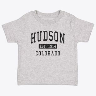 Hudson Colorado Classic Established Toddler T-Shirt