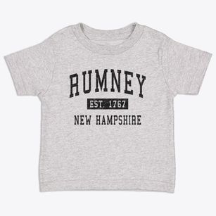 Rumney New Hampshire Classic Established Toddler T-Shirt