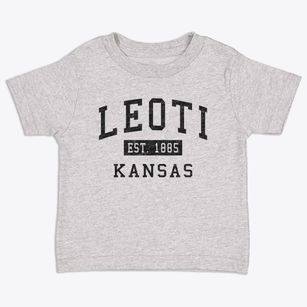 Leoti Kansas Classic Established Toddler T-Shirt