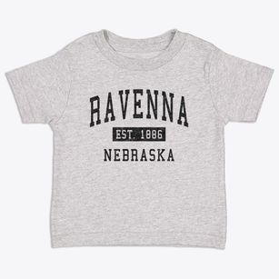 Ravenna Nebraska Classic Established Toddler T-Shirt