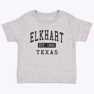 Elkhart Texas Classic Established Toddler T-Shirt