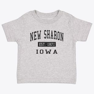 New Sharon Iowa Classic Established Toddler T-Shirt