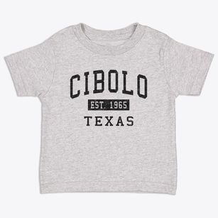 Cibolo Texas Classic Established Toddler T-Shirt