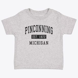 Pinconning Michigan Classic Established Toddler T-Shirt