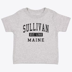 Sullivan Maine Classic Established Toddler T-Shirt