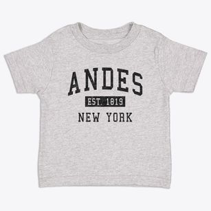 Andes New York Classic Established Toddler T-Shirt
