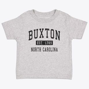 Buxton North Carolina Classic Established Toddler T-Shirt