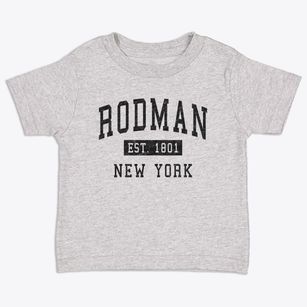 Rodman New York Classic Established Toddler T-Shirt