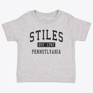 Stiles Pennsylvania Classic Established Toddler T-Shirt