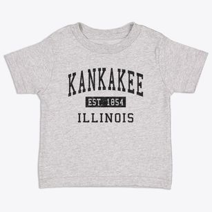 Kankakee Illinois Classic Established Toddler T-Shirt